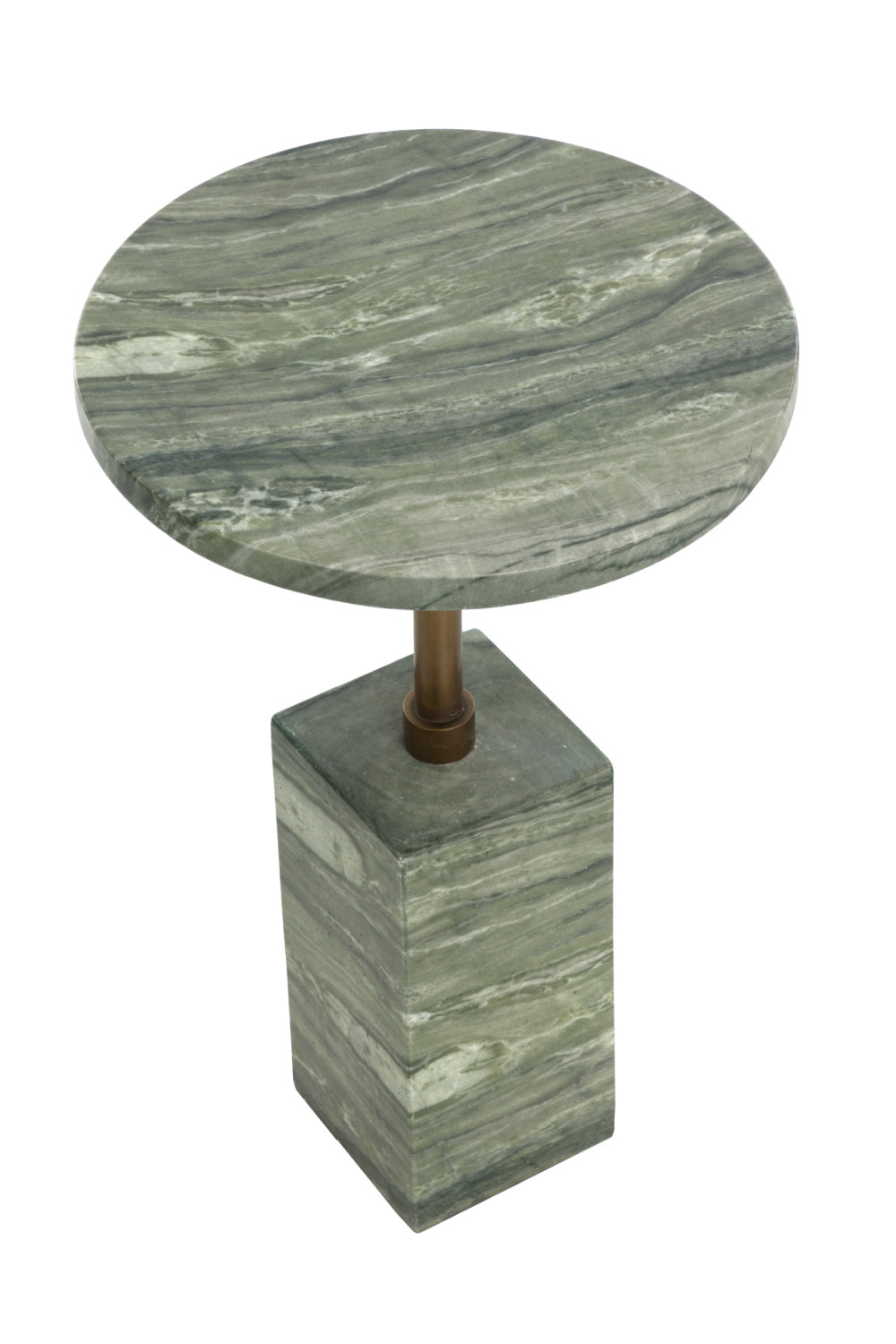 Modern European furniture - Marble-Look Indoor/Outdoor End Table - www.oroa.com | Oroa.com