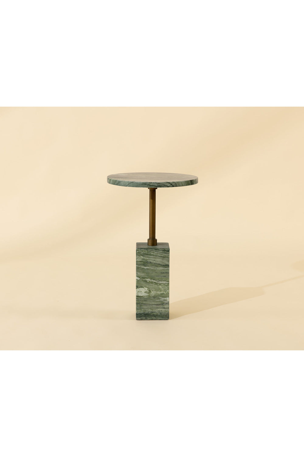 Modern European furniture - Marble-Look Indoor/Outdoor End Table - www.oroa.com | Oroa.com