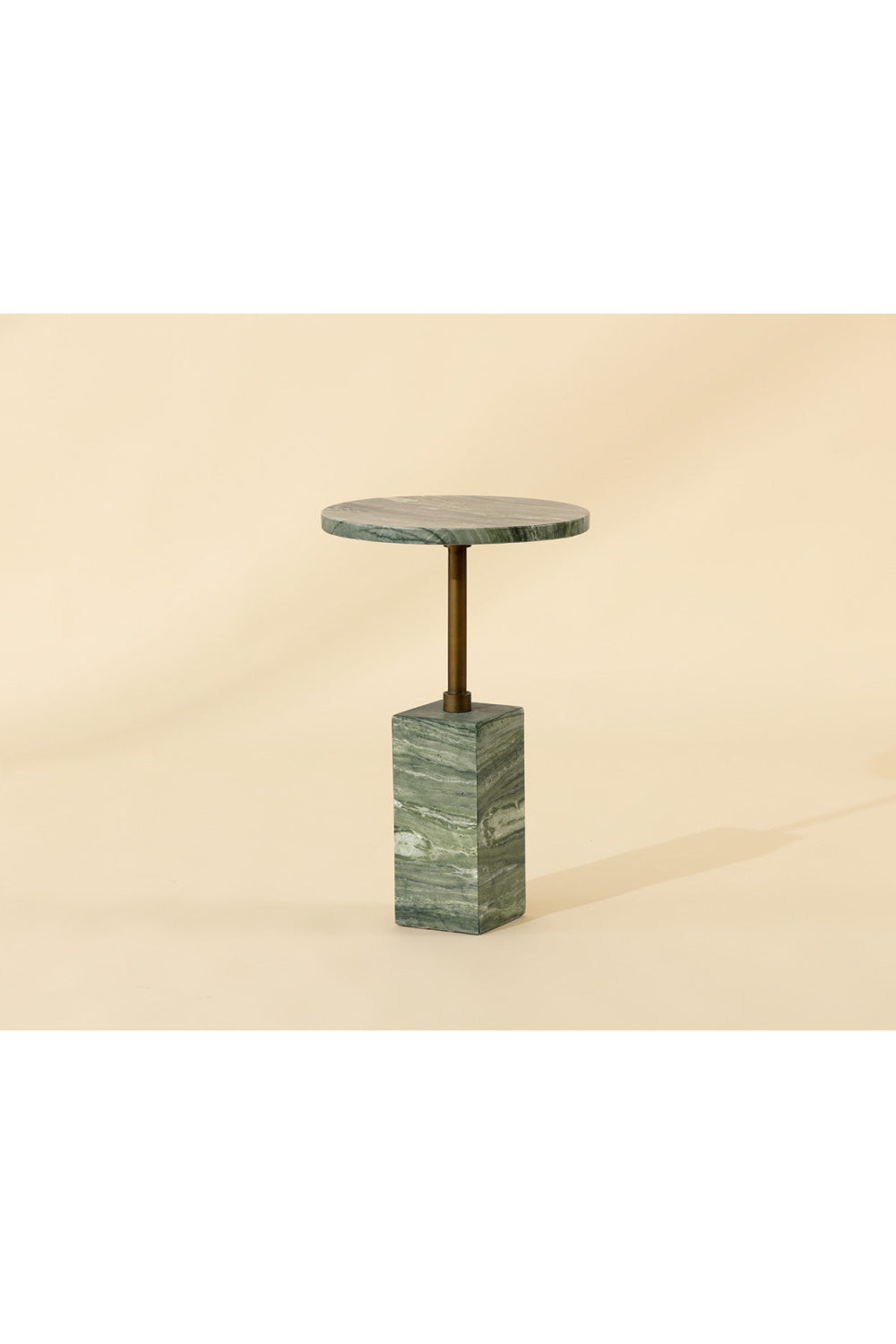Modern European furniture - Marble-Look Indoor/Outdoor End Table - www.oroa.com | Oroa.com