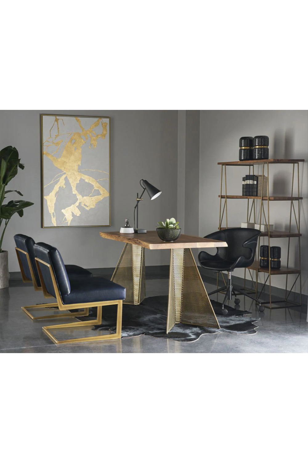 Modern European furniture - Abstract Linear Canvas Art - www.oroa.com