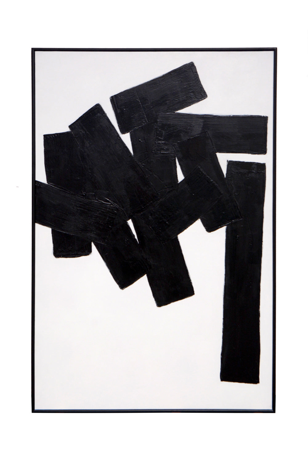 Black Abstract Painting | Splendido Building Blocks | Oroa.com