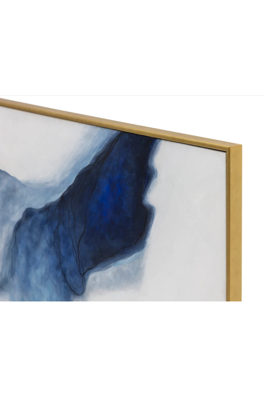 Modern European furniture - Blue Ombre Abstract Art - www.oroa.com | Oroa.com