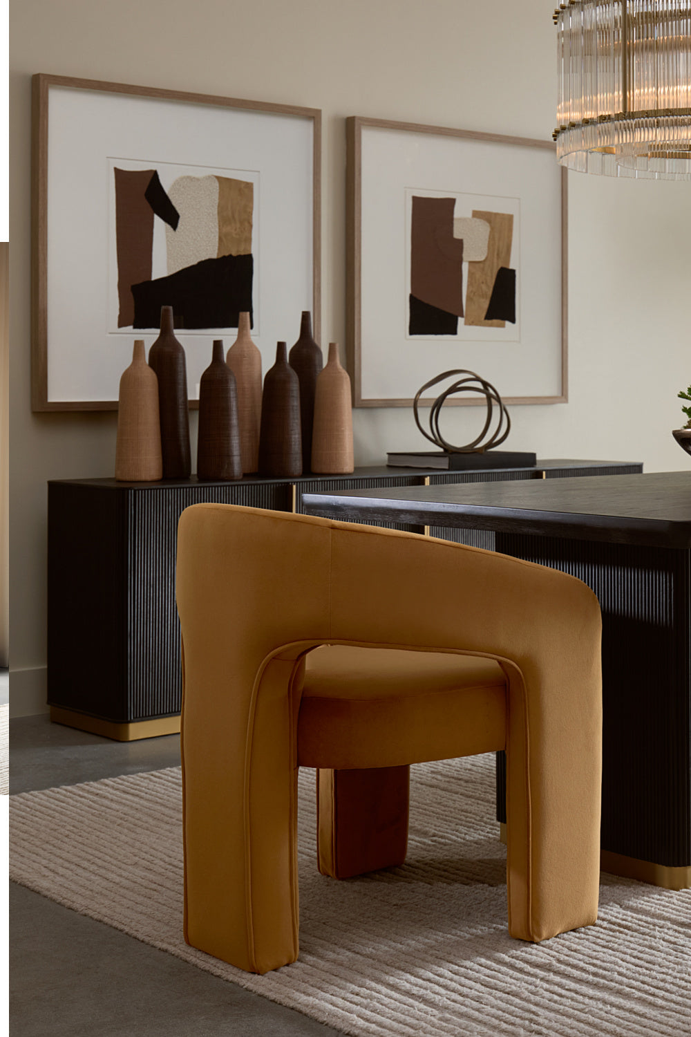 Modern European furniture - Fabric Collage Wall Art - www.oroa.com | Oroa.com