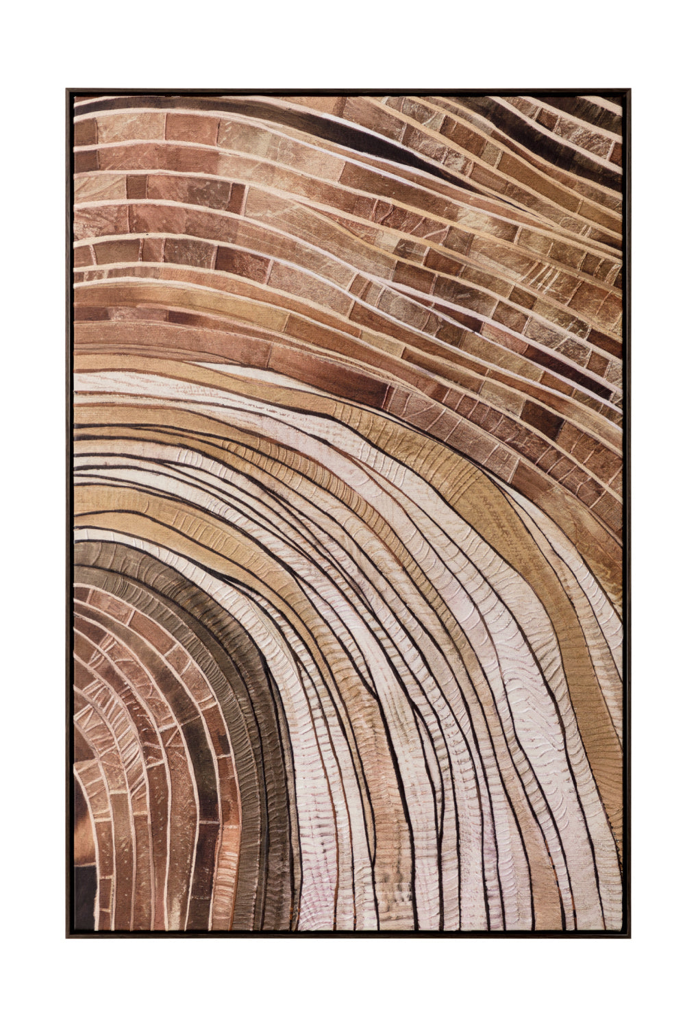 Modern European furniture - Brown Mosaic Wall Art - www.oroa.com | Oroa.com