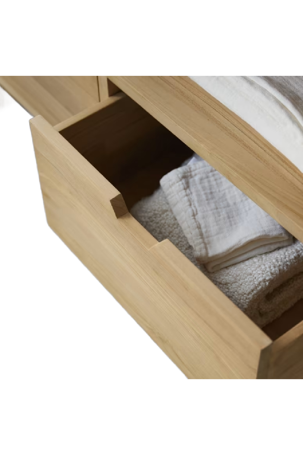 Solid Teak Vanity Unit | Tikamoon Kwarto | OROA.COM