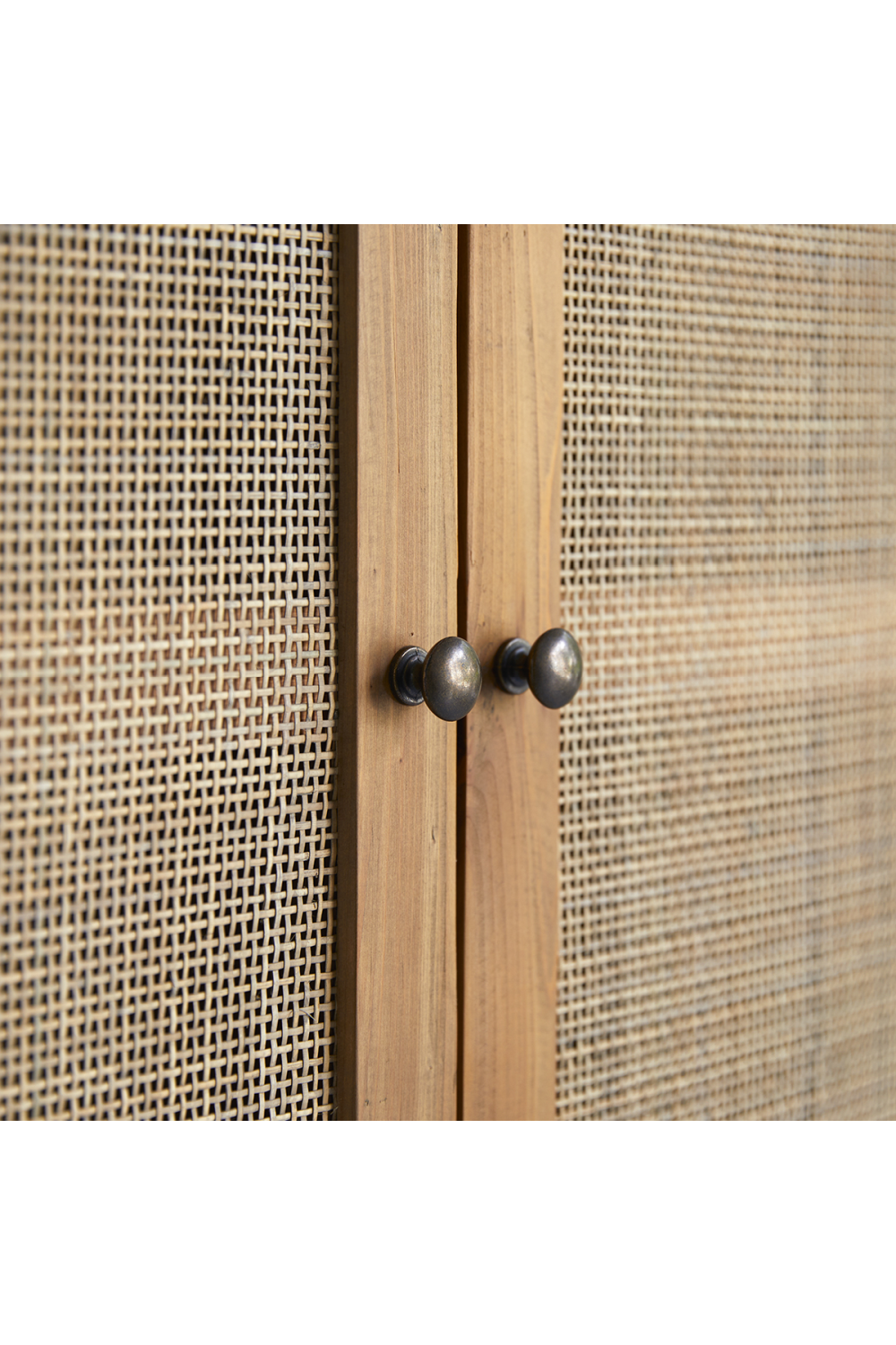 Pine and Canework Cabinet | Tikamoon Ninon | OROA.COM