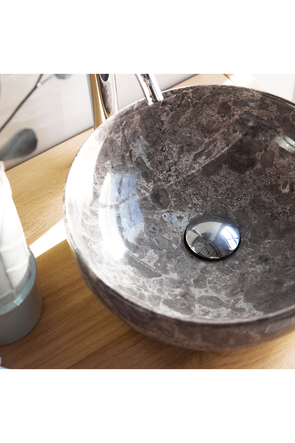 Marble Modern Bathroom Sink | Tikamoon Pia | OROA.COM
