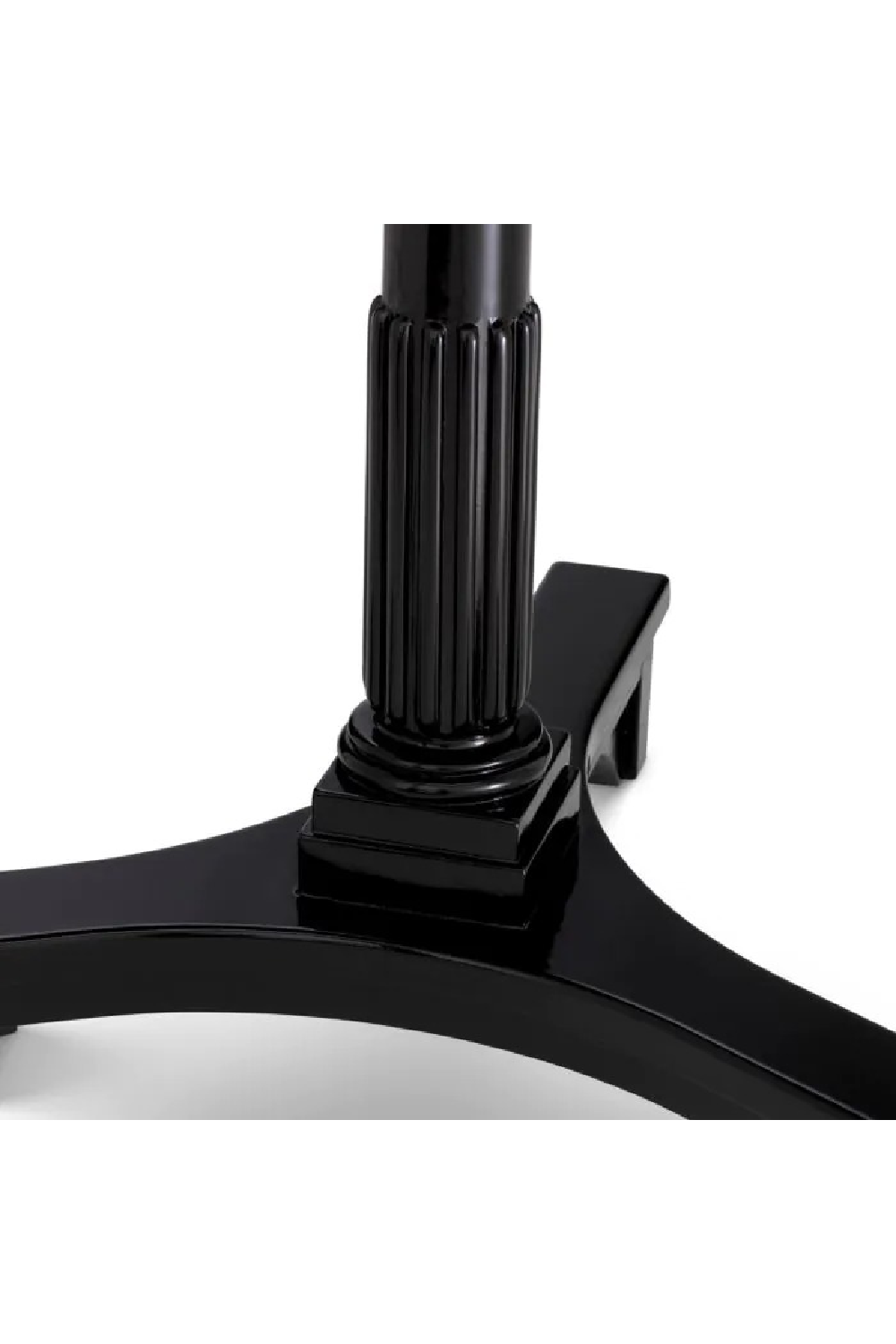 Black Column Base Side Table | Eichholtz Roentgen | Oroa.com