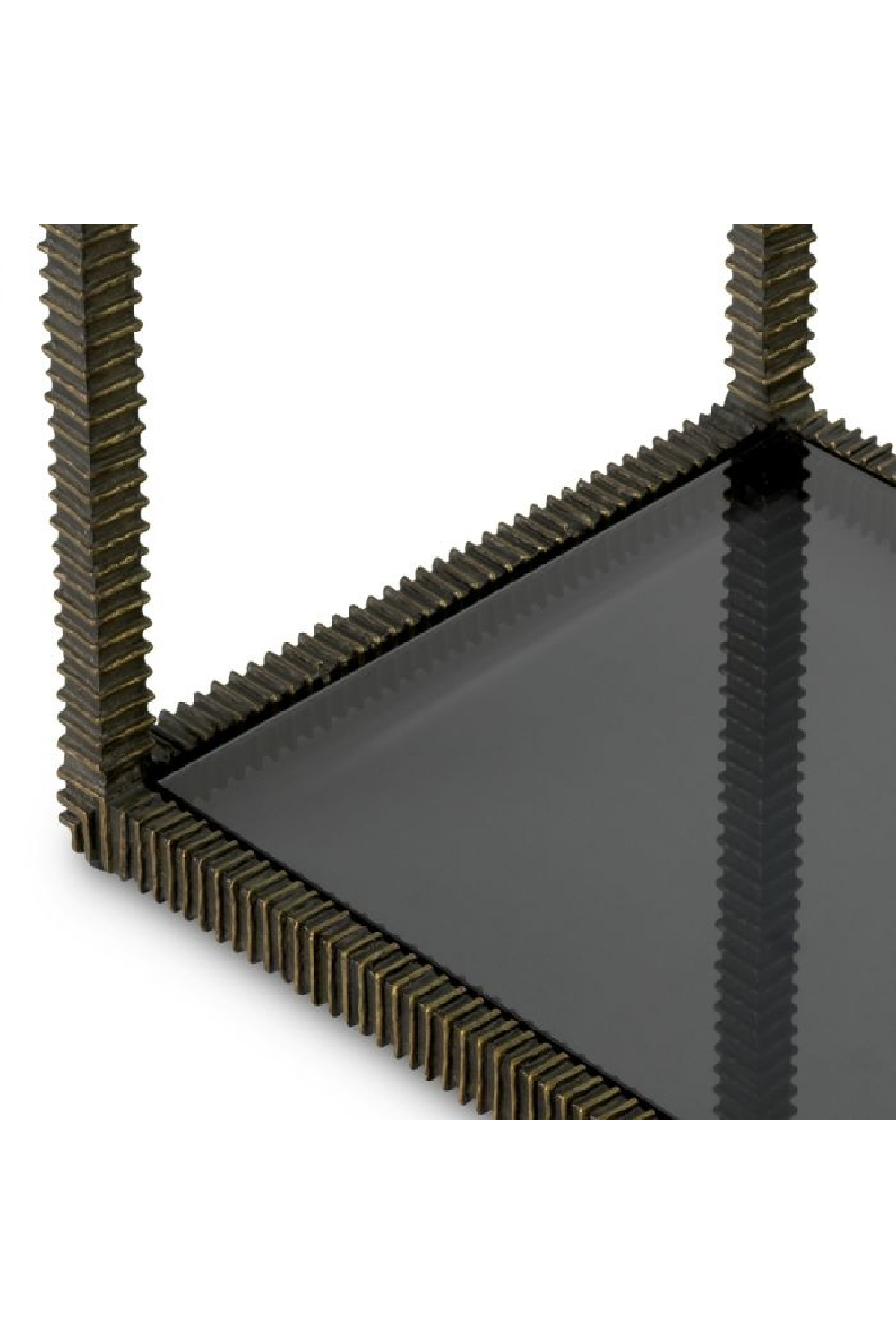 Bronze Frame Glass Console Table | The Met x Eichholtz | Oroa.com