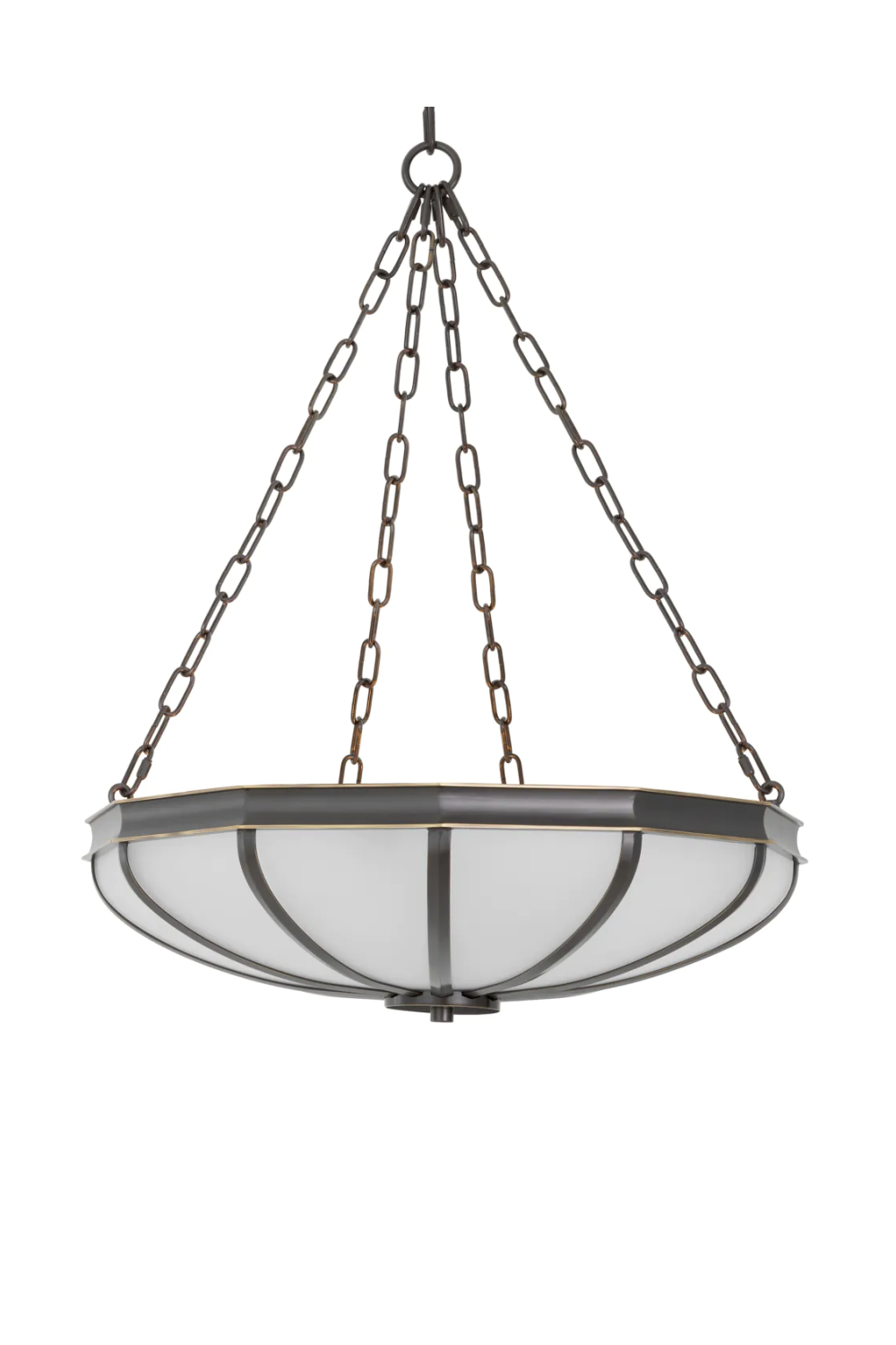 Bronze Framed Glass Chandelier | Met x Eichholtz Jenkin | Oroa.com