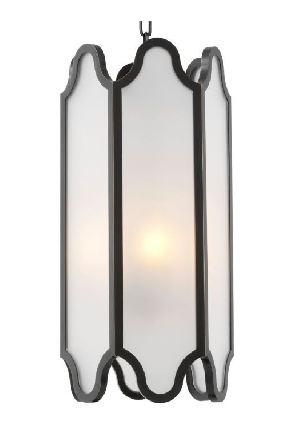 Bronze Framed Glass Pendant Lamp | Met x Eichholtz Rockefeller | Oroa.com