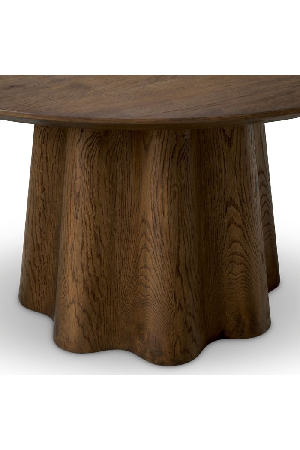 Oak Veneer Column Dining Table | The Met x Eichholtz | Oroa.com
