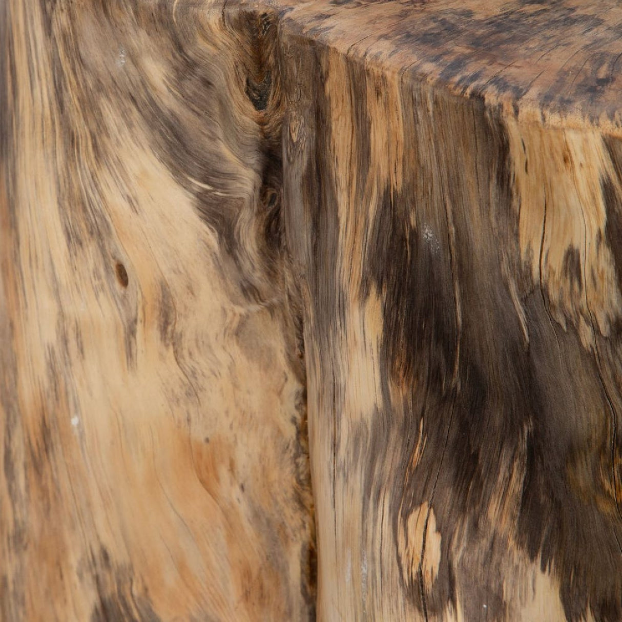 Tamarind Wood Accent Stool | Oroa.com