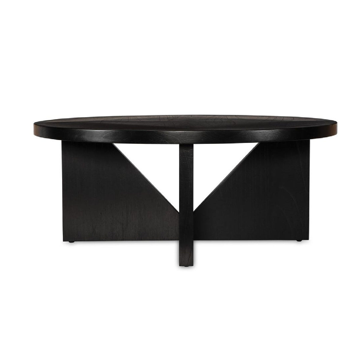 Black Mindi Veneer Coffee Table | Oroa.com