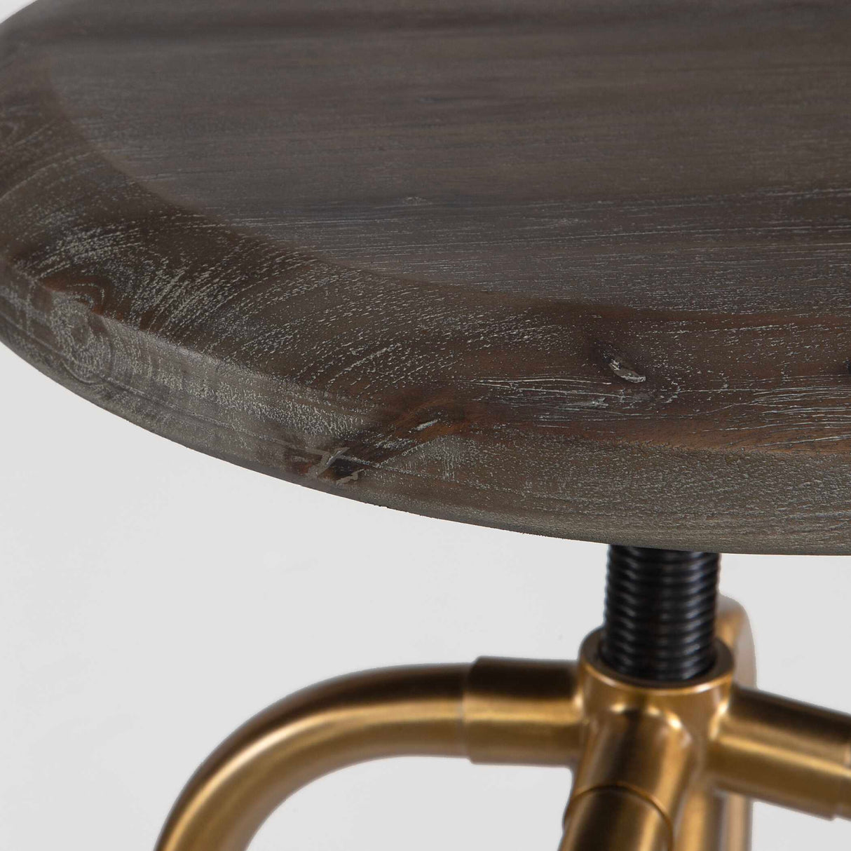 Acacia Top Adjustable Counter Stool | Oroa.com