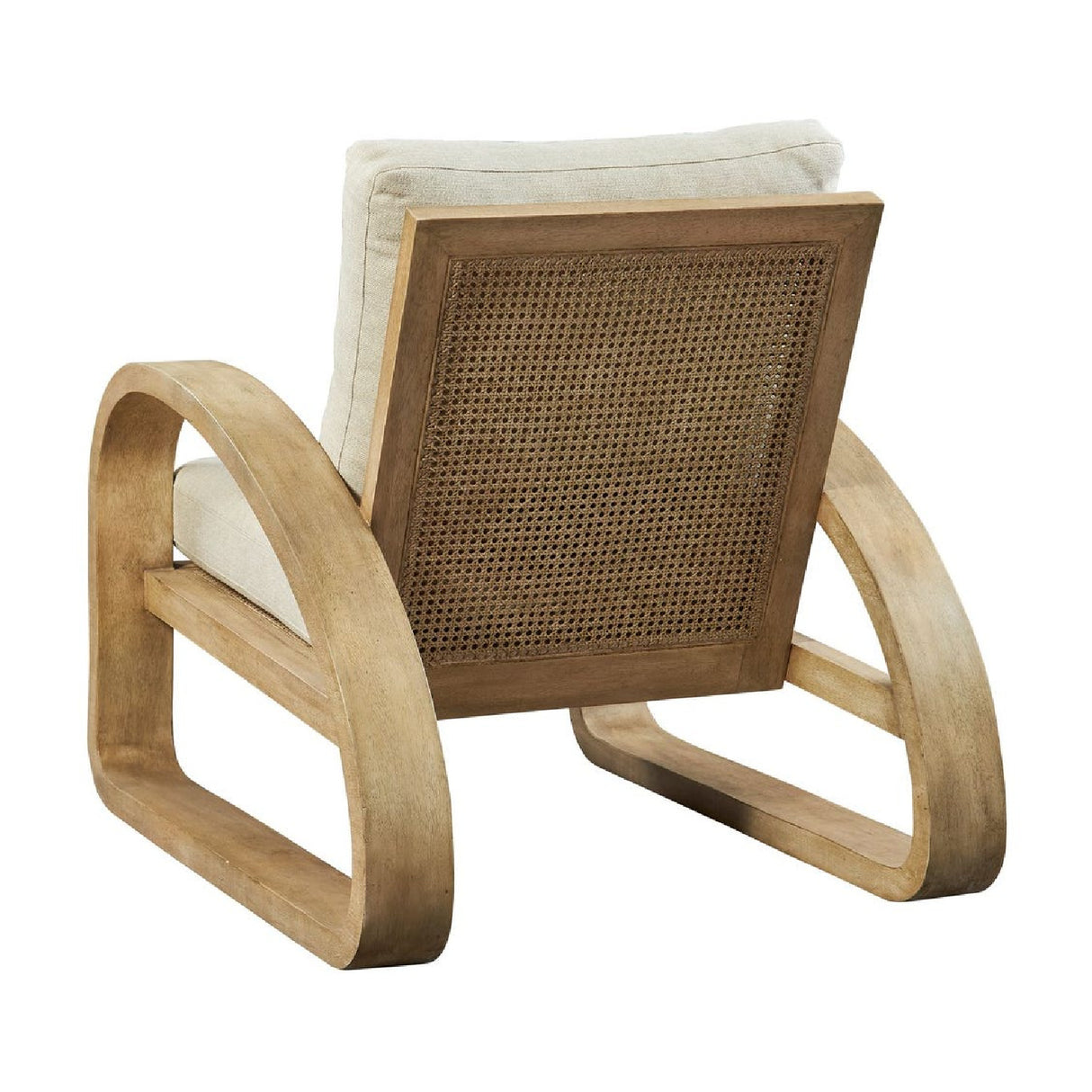 Mango Wood Framed Accent Chair | Oroa.com