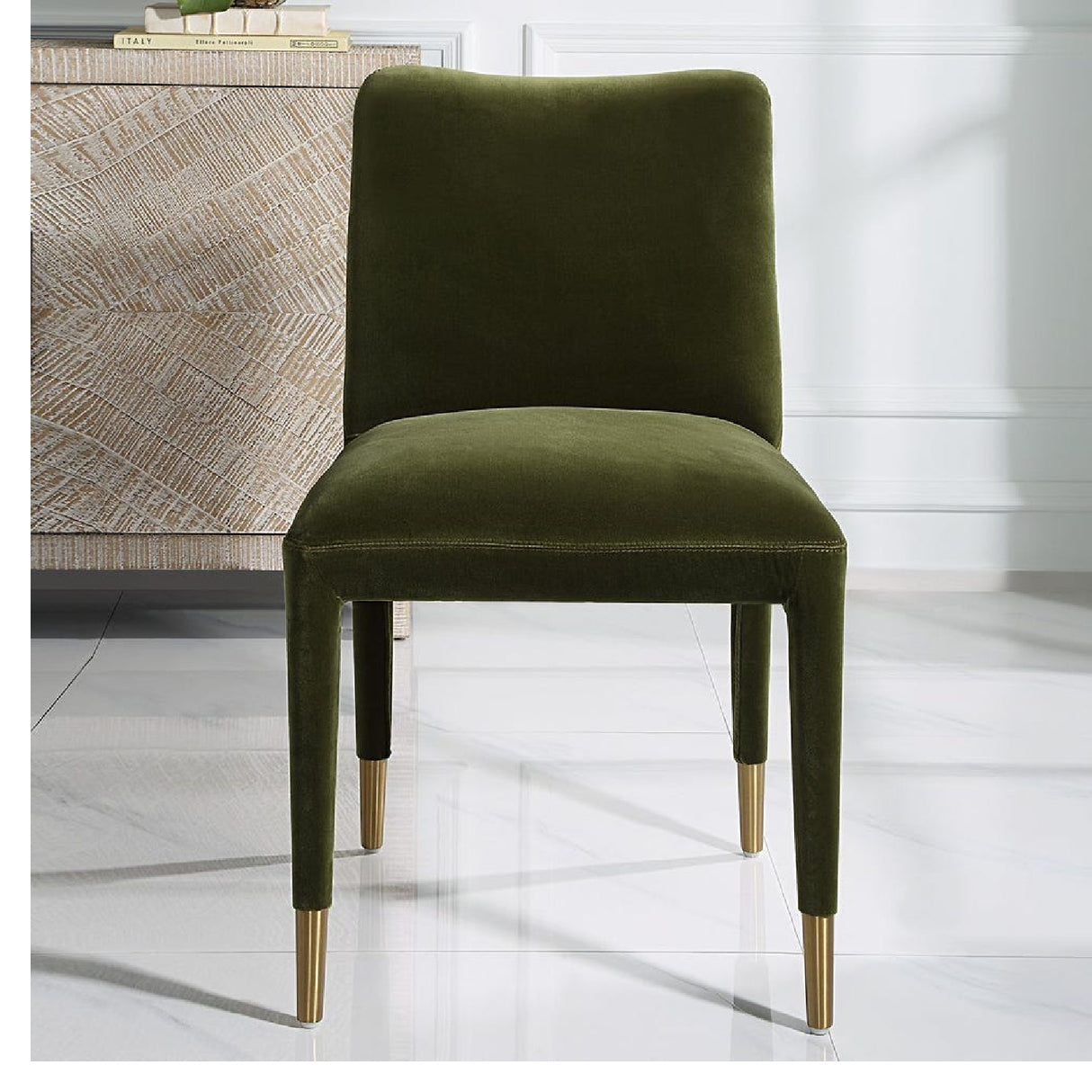 Upholstered Dining Chair Set (2) | Oroa.com