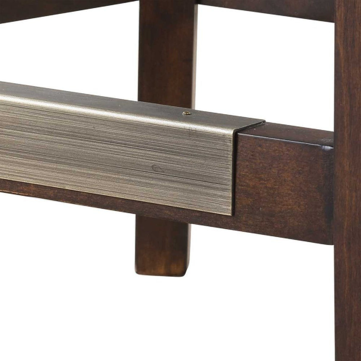 White Leather Inspired Counter Stool | Oroa.com