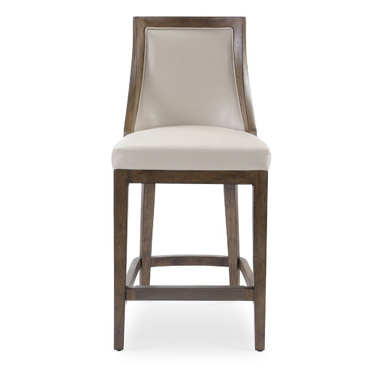 Beige Leather Counter Stool | Oroa.com