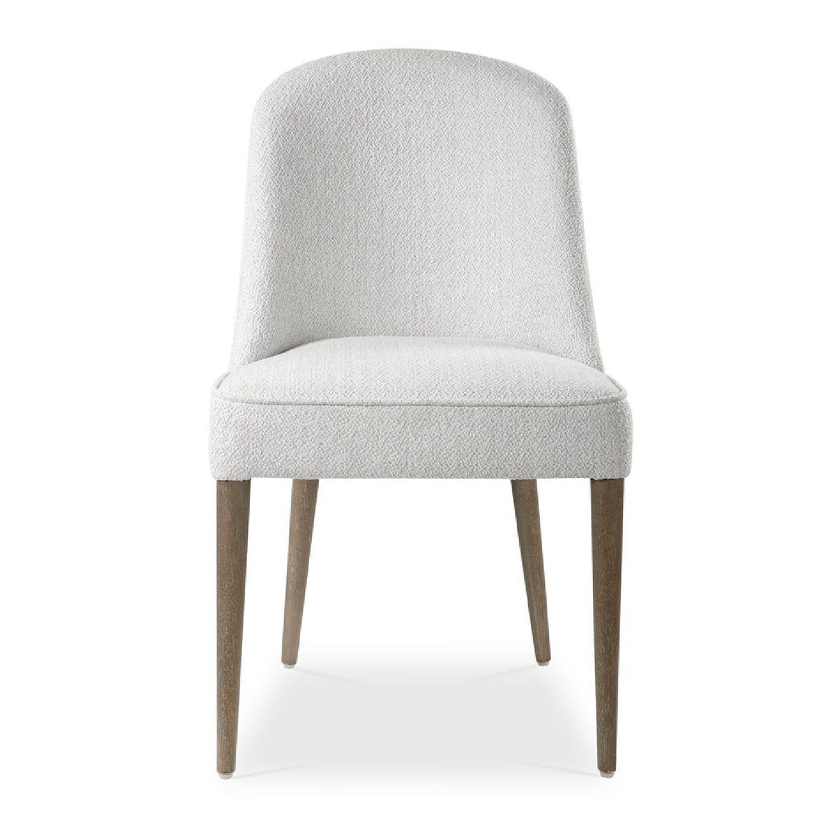 White Fabric Dining Chairs (2) | Oroa.com