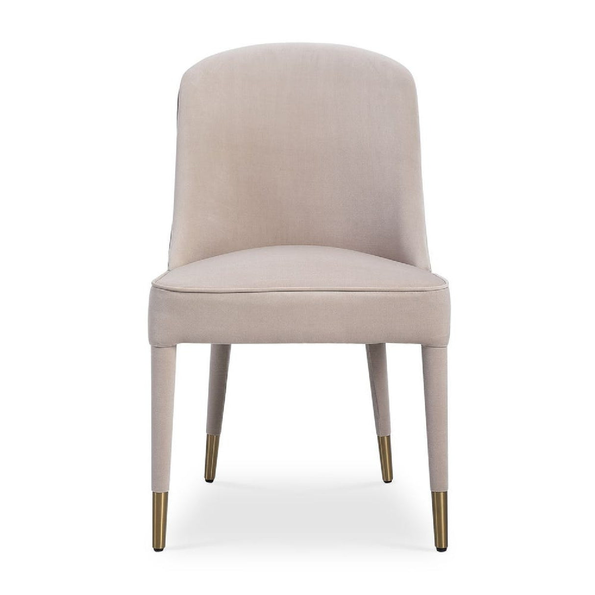 Welted Trim Modern Dining Chairs (2) | Oroa.com