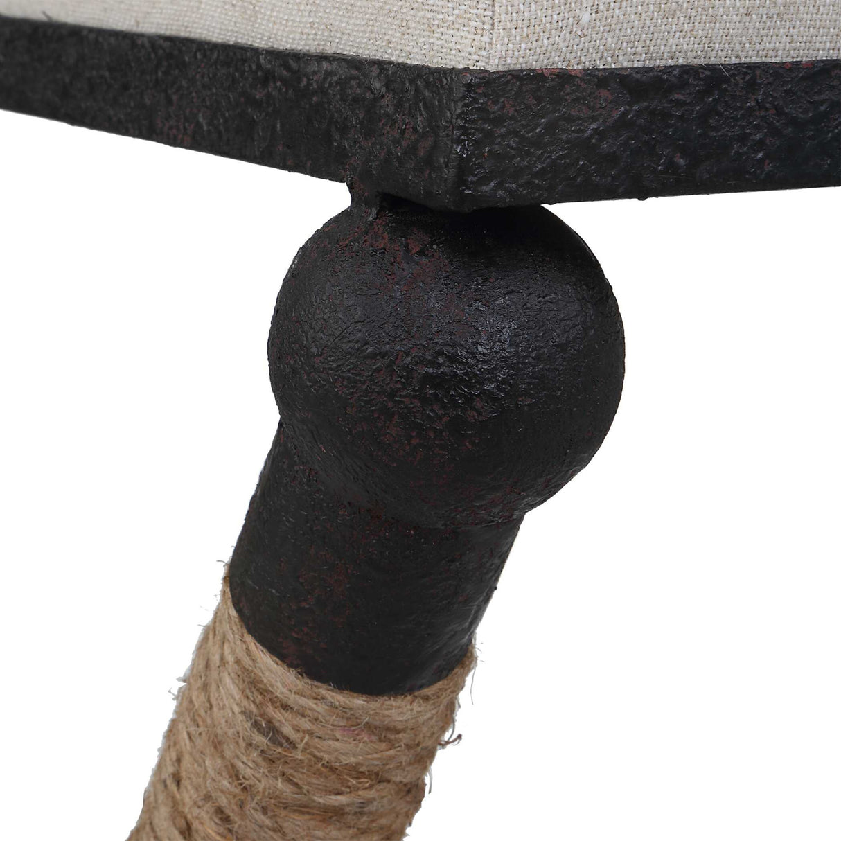 Cream Cotton Counter Stool | Oroa.com