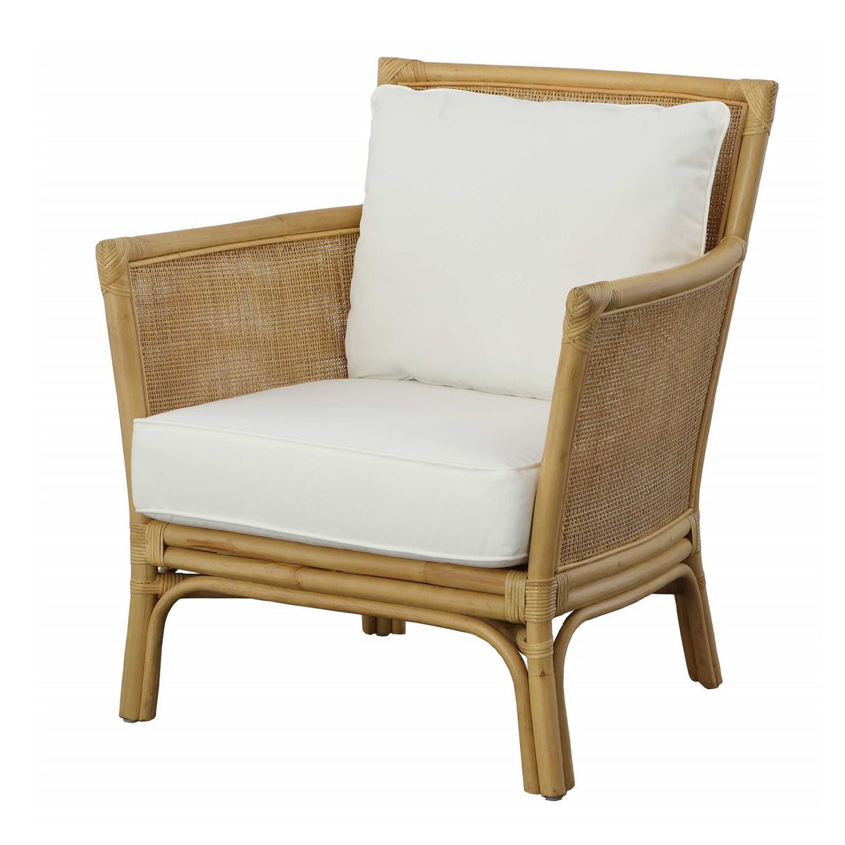 Cushioned Rattan Accent Chair | Oroa.com