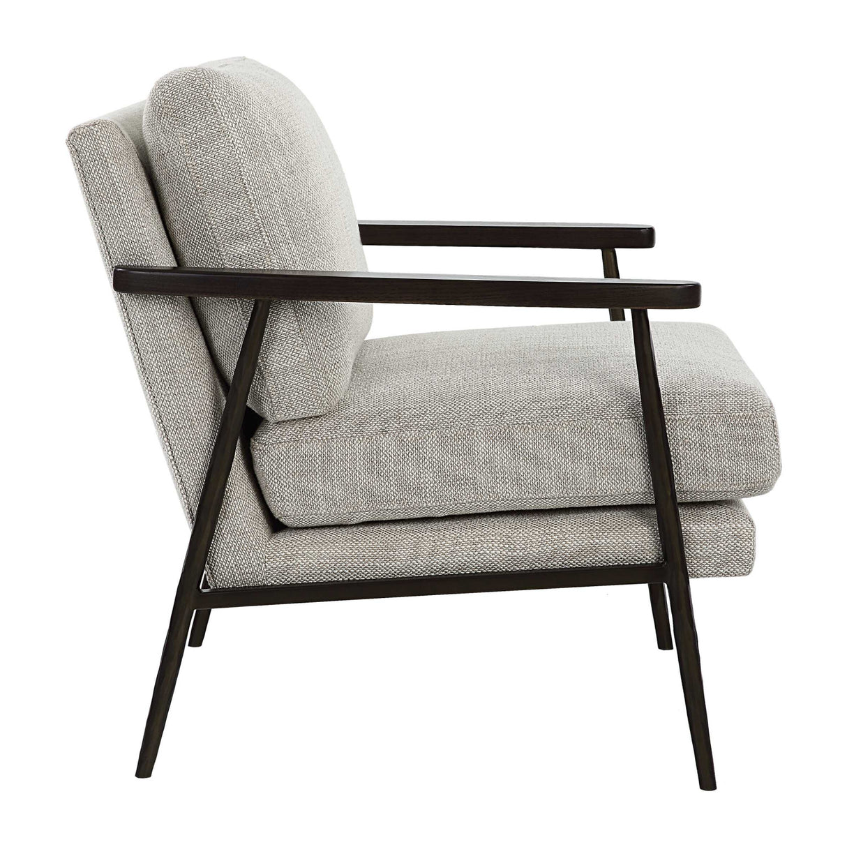 Neutral-Toned Fabric Accent Chair | Oroa.com