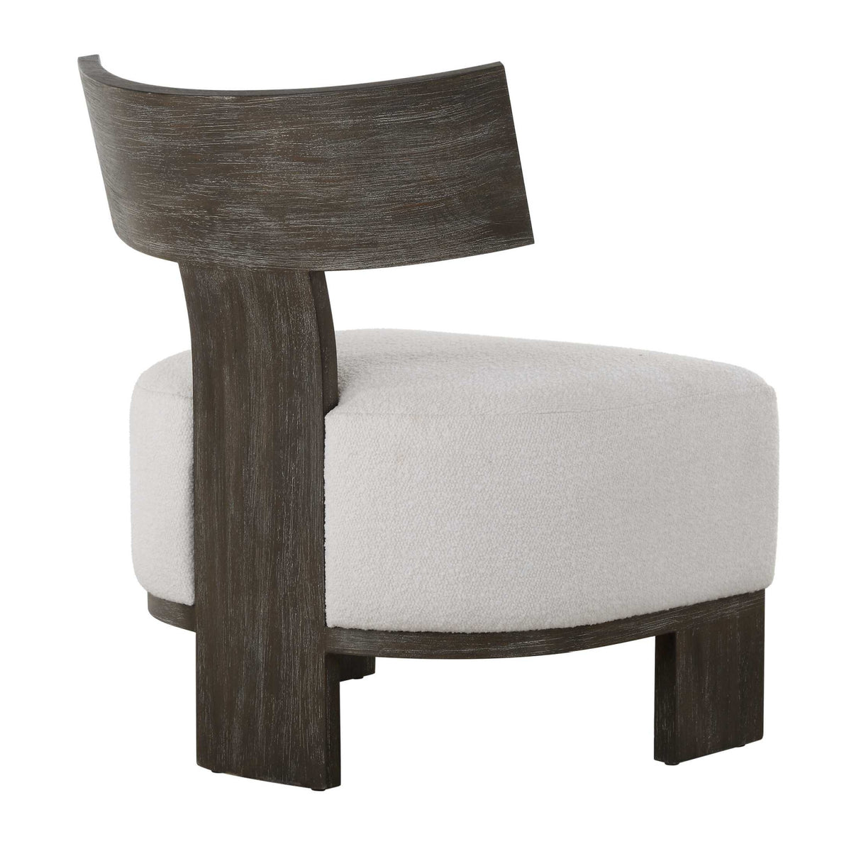Solid Bent Wood Accent Chair | Oroa.com