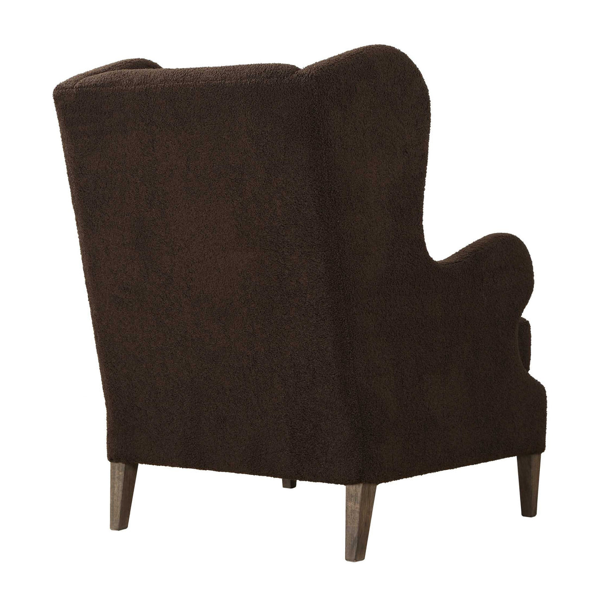 Brown Shearling Accent Chair | Oroa.com