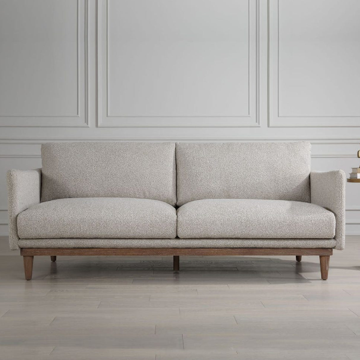Beige Boucle Sofa | Oroa.com