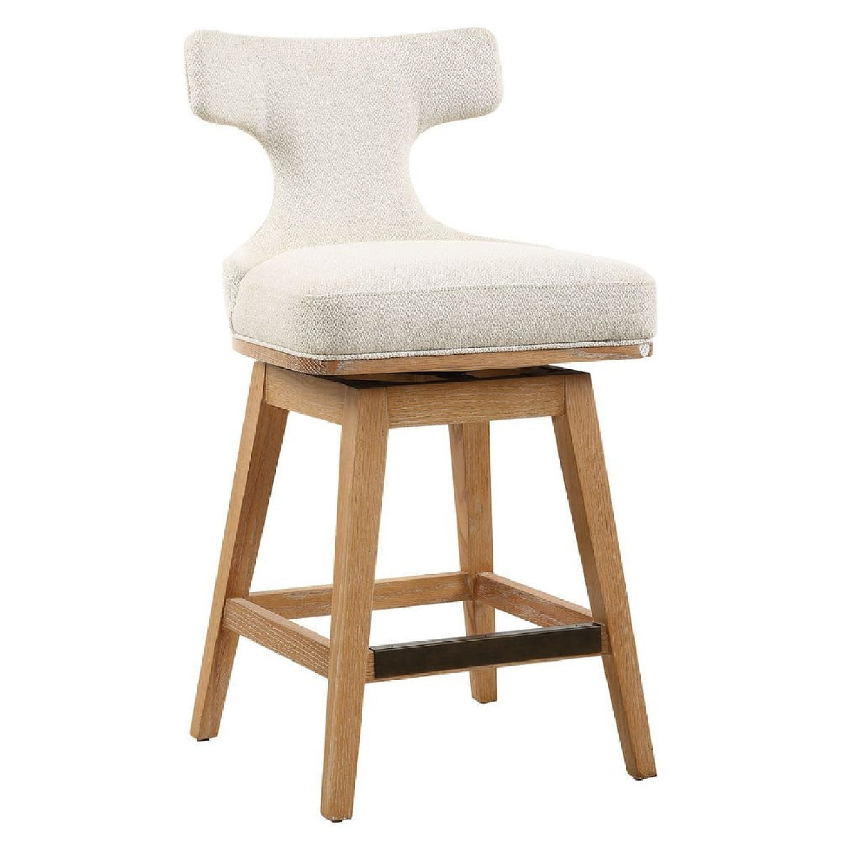 White Swivel Counter Stool | Oroa.com