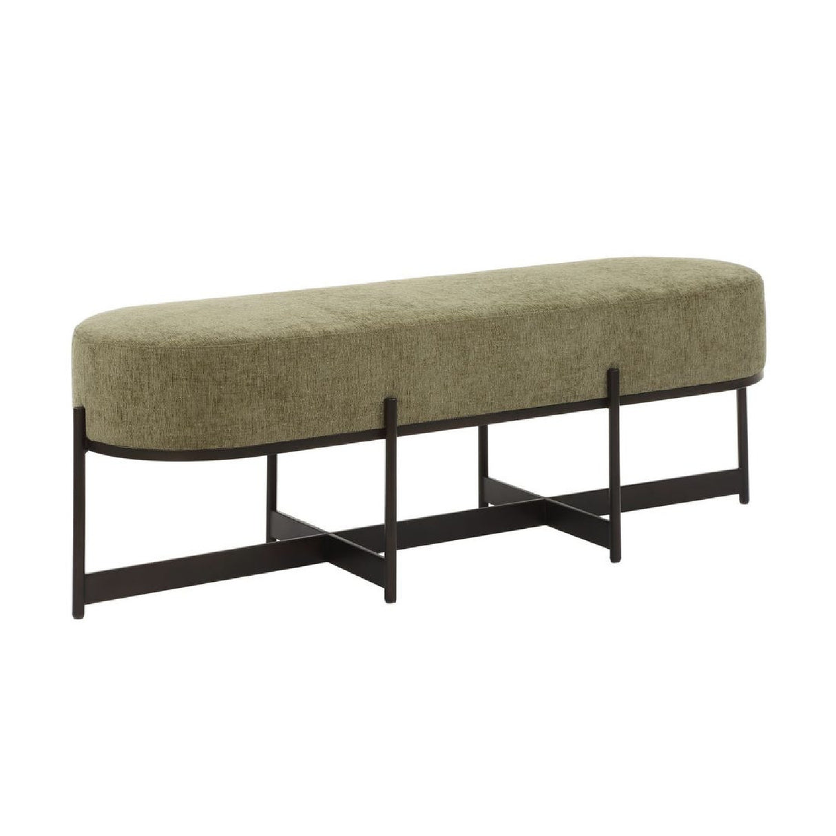 Green Upholstered Bench | Oroa.com