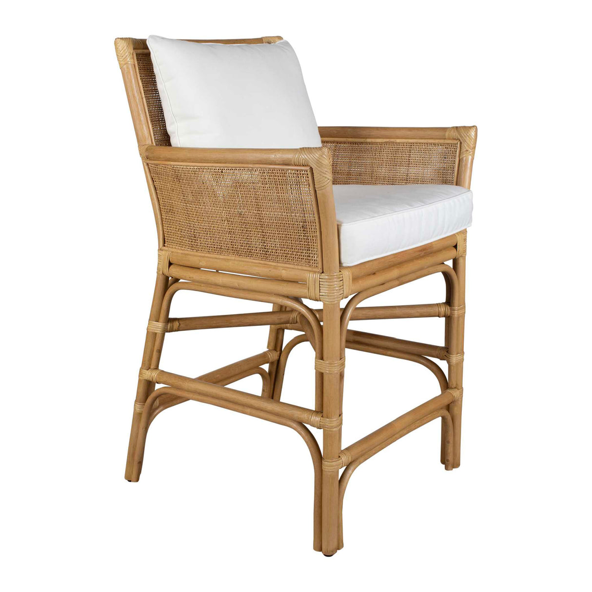 Woven Rattan Counter Stool | Oroa.com
