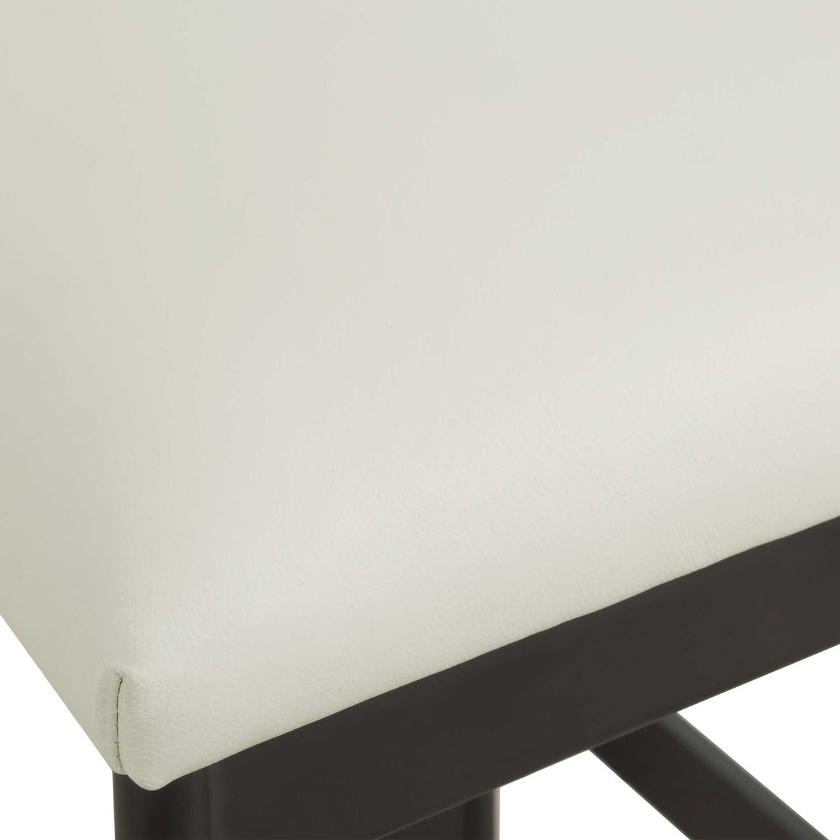 White Leather Counter Stool | Oroa.com