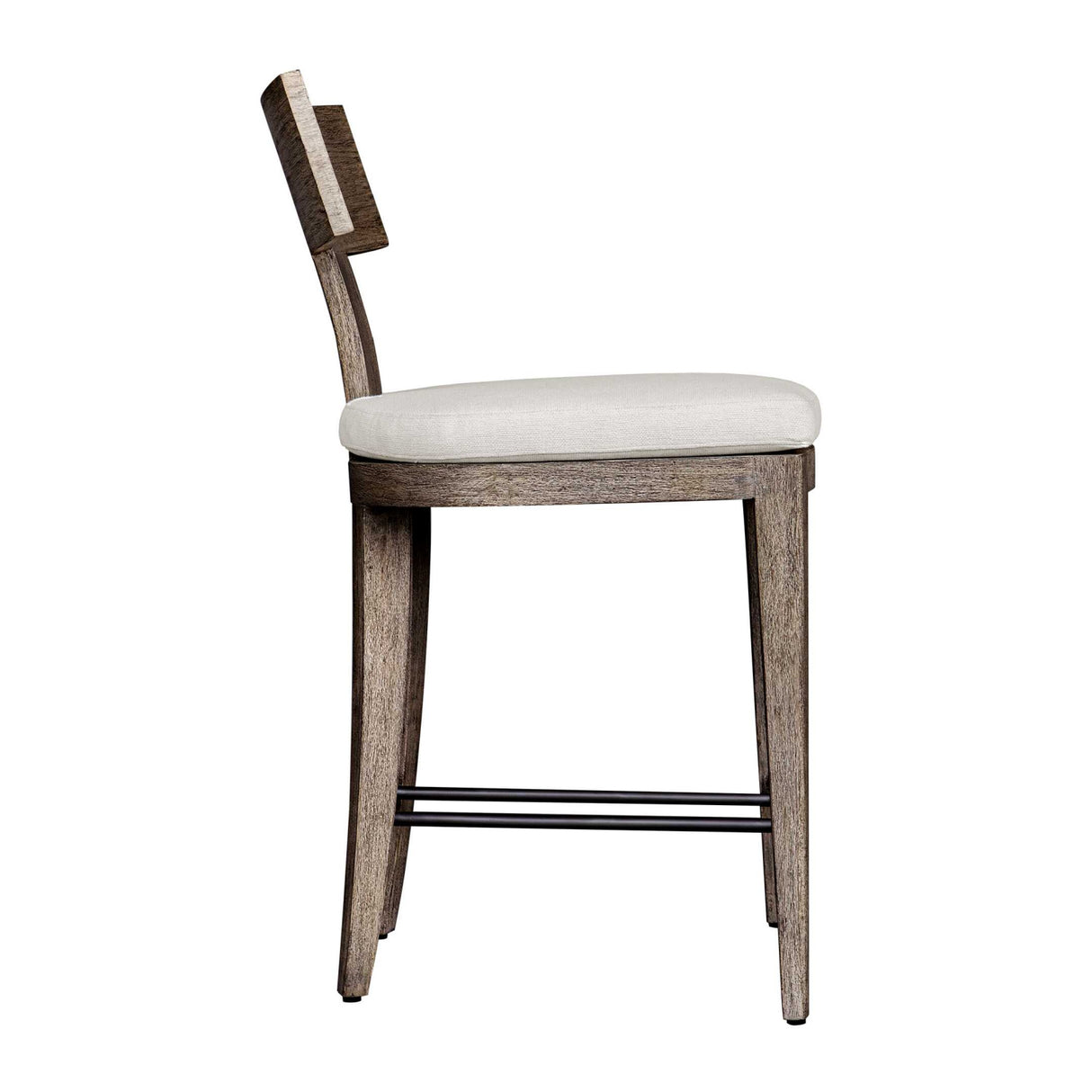 Mahogany T-Shaped Outdoor Counter Stool | Oroa.com