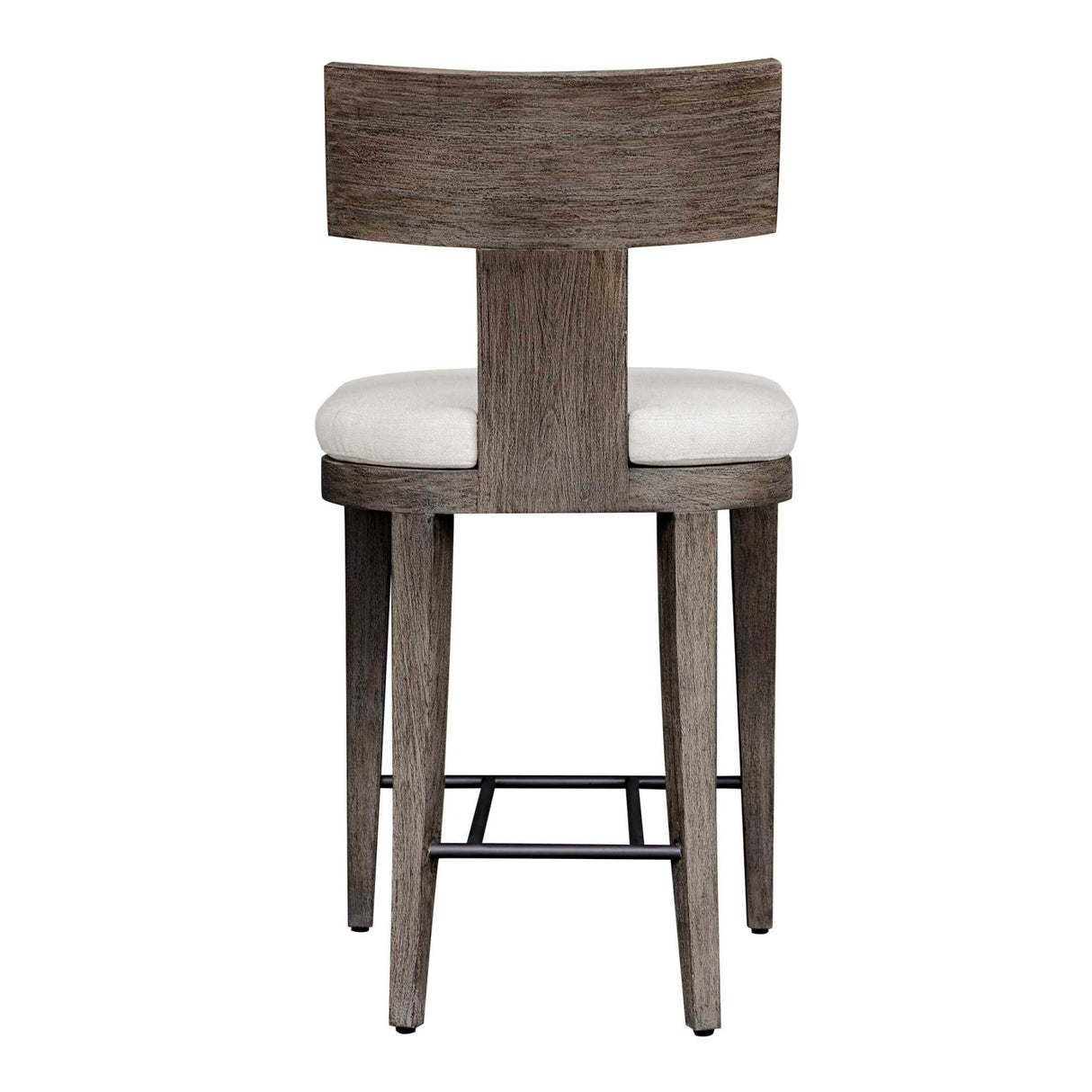 Mahogany T-Shaped Outdoor Counter Stool | Oroa.com