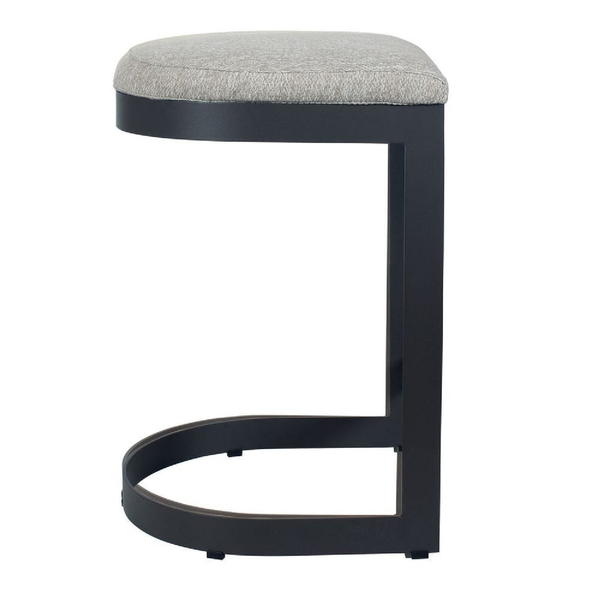 Cantilevered Steel Outdoor Counter Stool | Oroa.com