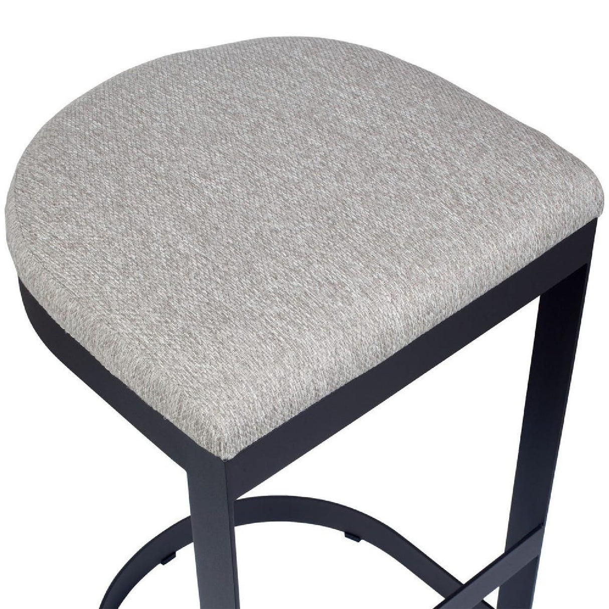 Cantilevered Steel Outdoor Counter Stool | Oroa.com