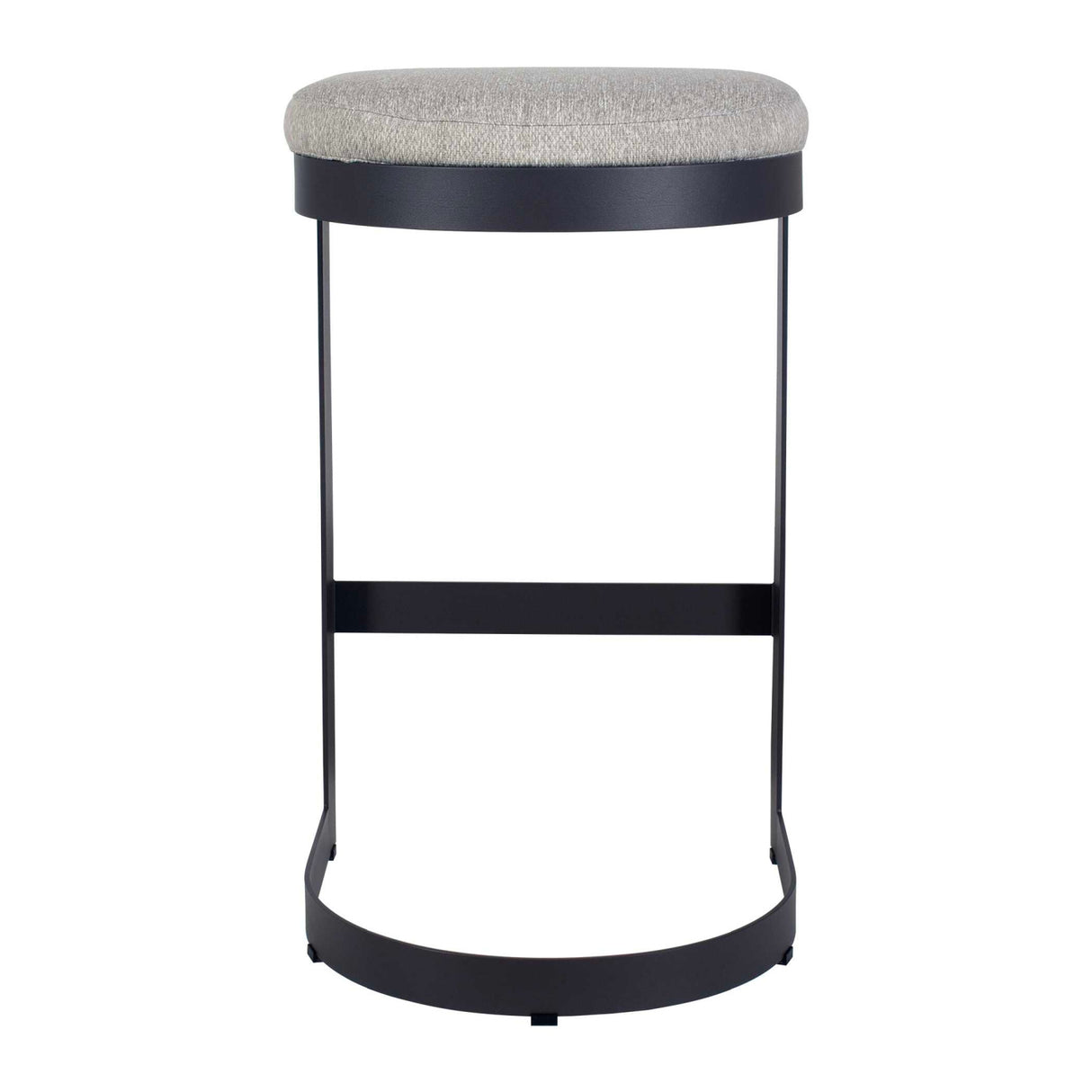 Black Cantilevered Outdoor Bar Stool | Oroa.com