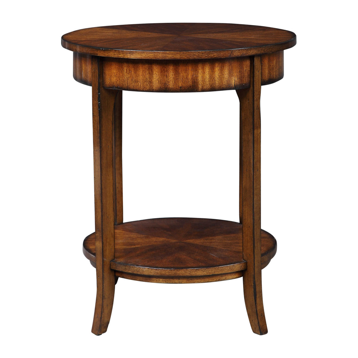 Rustic Primavera Veneer Lamp Table | Oroa.com