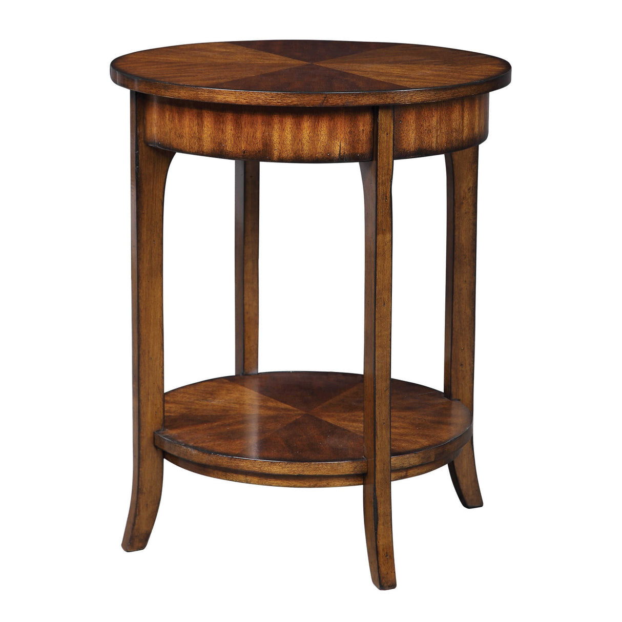 Rustic Primavera Veneer Lamp Table | Oroa.com
