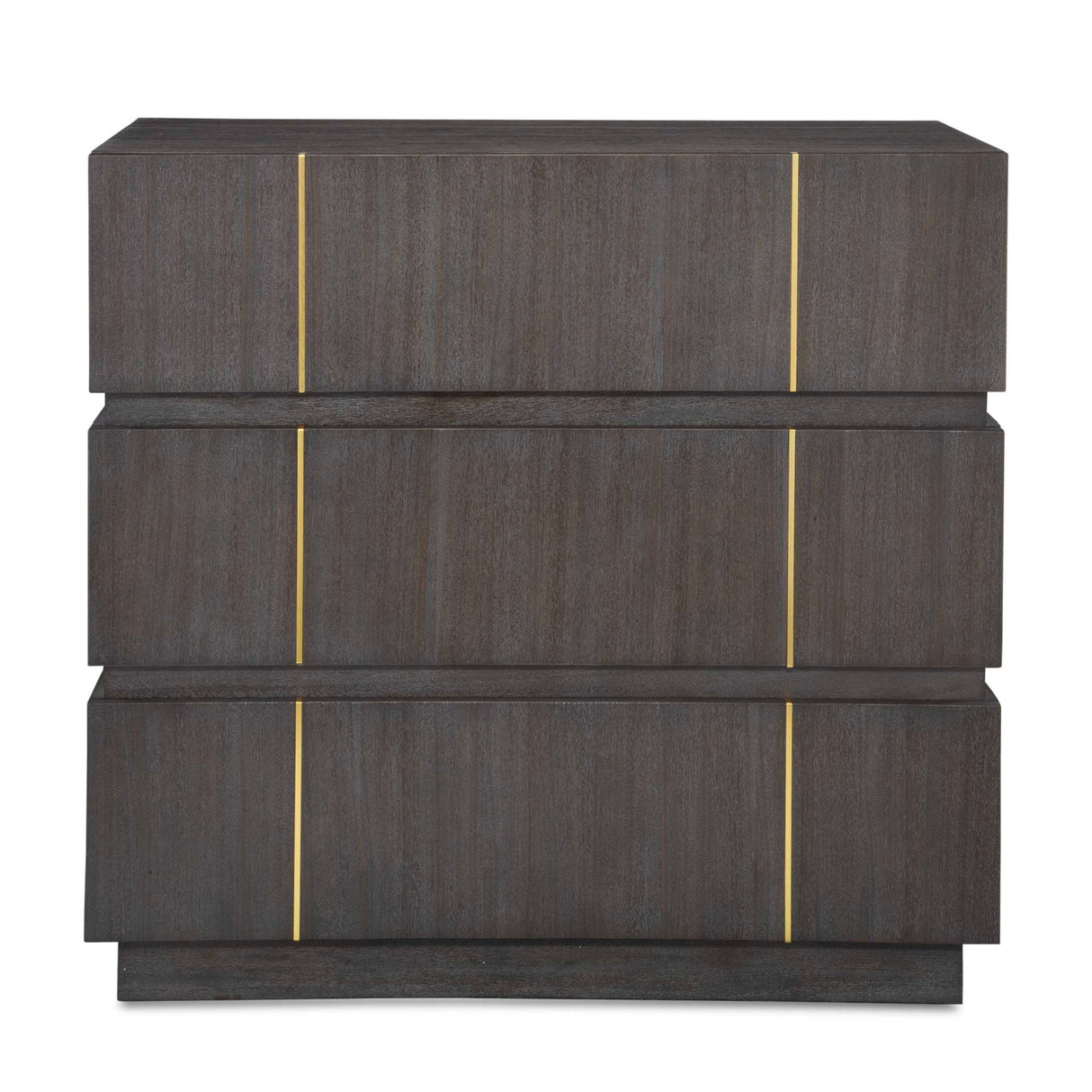 Dark Acacia 3-Drawer Chest | Oroa.com