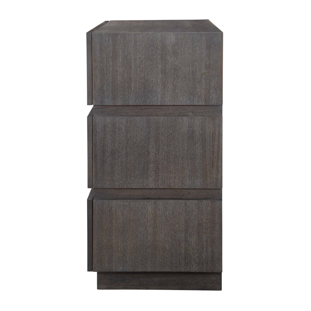 Dark Acacia 3-Drawer Chest | Oroa.com