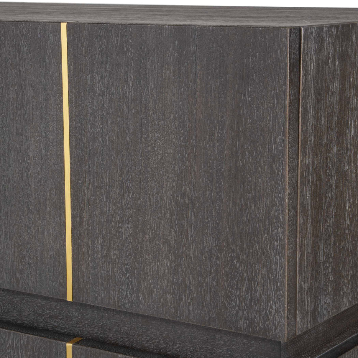 Dark Acacia 3-Drawer Chest | Oroa.com