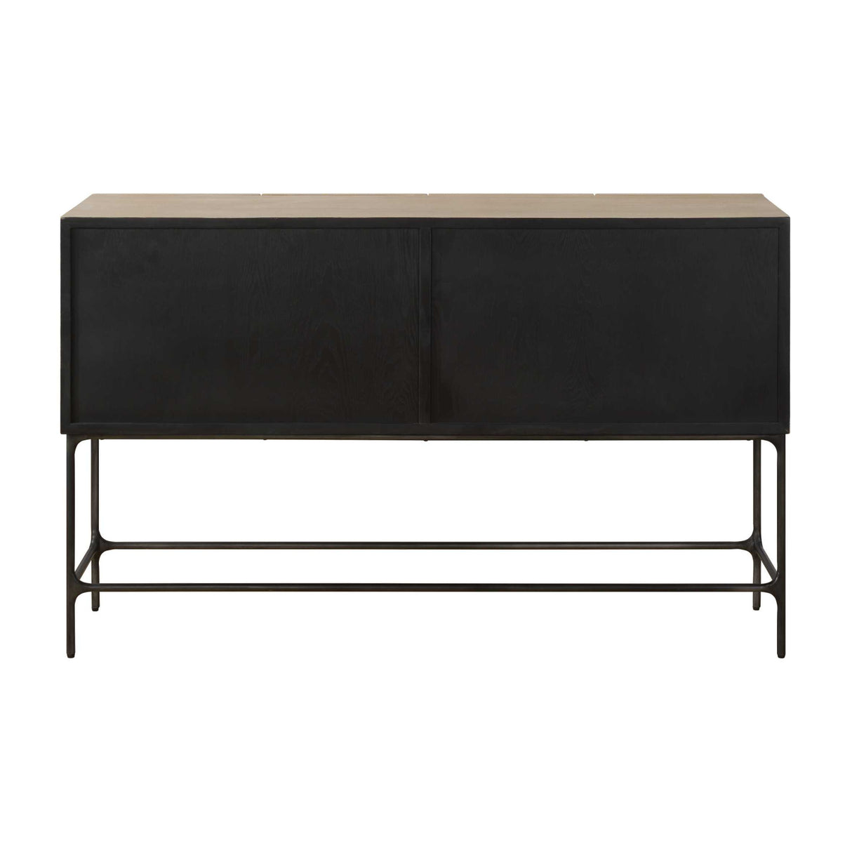 Elm Veneer 4-Door Cabinet | Oroa.com