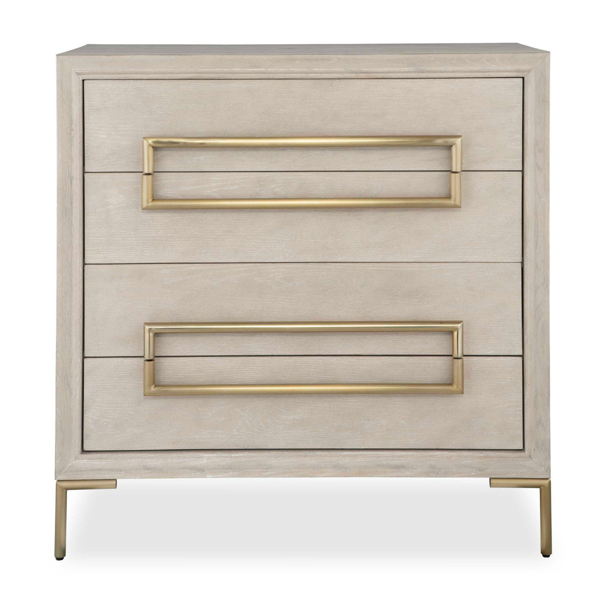 Light Oak 4-Drawer Accent Chest | Oroa.com