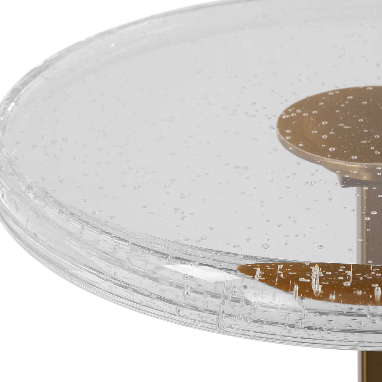 Seeded Glass Drink Table | Oroa.com
