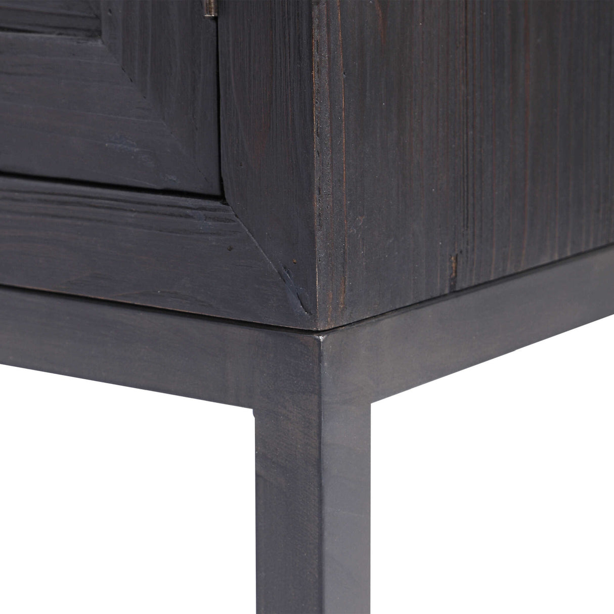 Fir Wood 2-Door Cabinet | Oroa.com