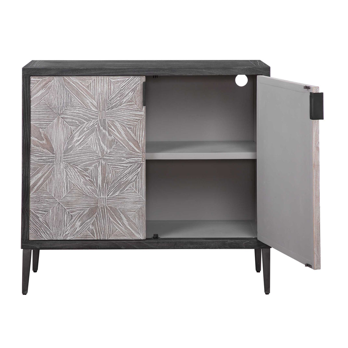 Oak Mosaic 2-Door Cabinet | Oroa.com